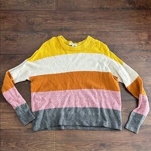 Madewell Crewneck Sweater with Stripes | Madewell Sweater | Crewneck Sweater